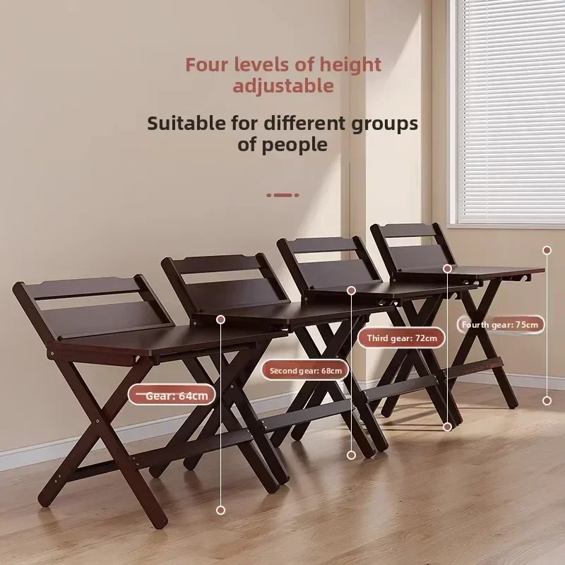 study table foldable installation-free 2025 new lifting height desk for primary school students home writing table