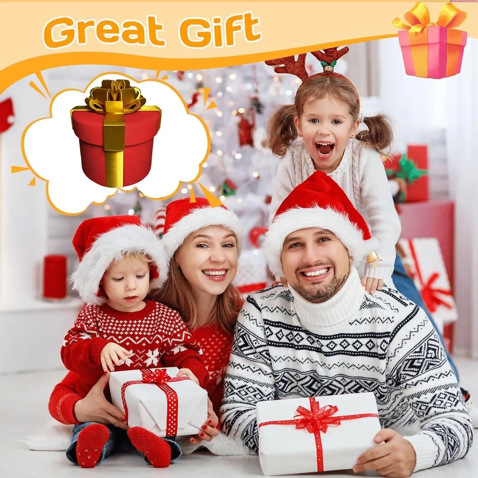 Scatola per scherzi Scherzo compatto memorabile Decorazione Scherzo Confezione regalo per amico Ufficio Festa Compleanno Matrimonio Vacanze di Natale all'aperto