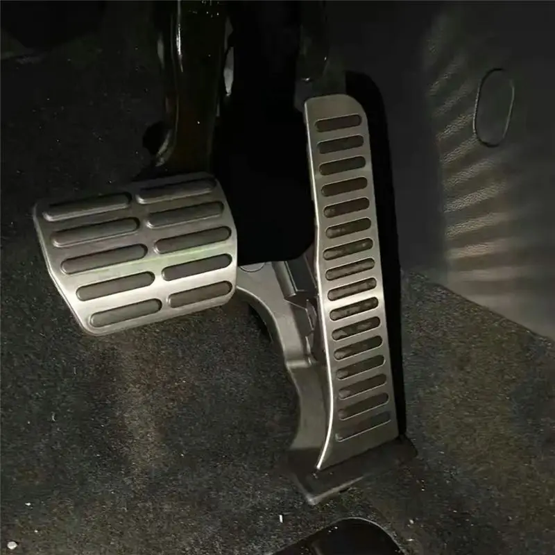 Leading-Edge-Organ Accelerator Pedal Black & Silver ABS+Metal For MQB VW Golf 7 Passat B8 Octavia MK3 A3 S3 RS3