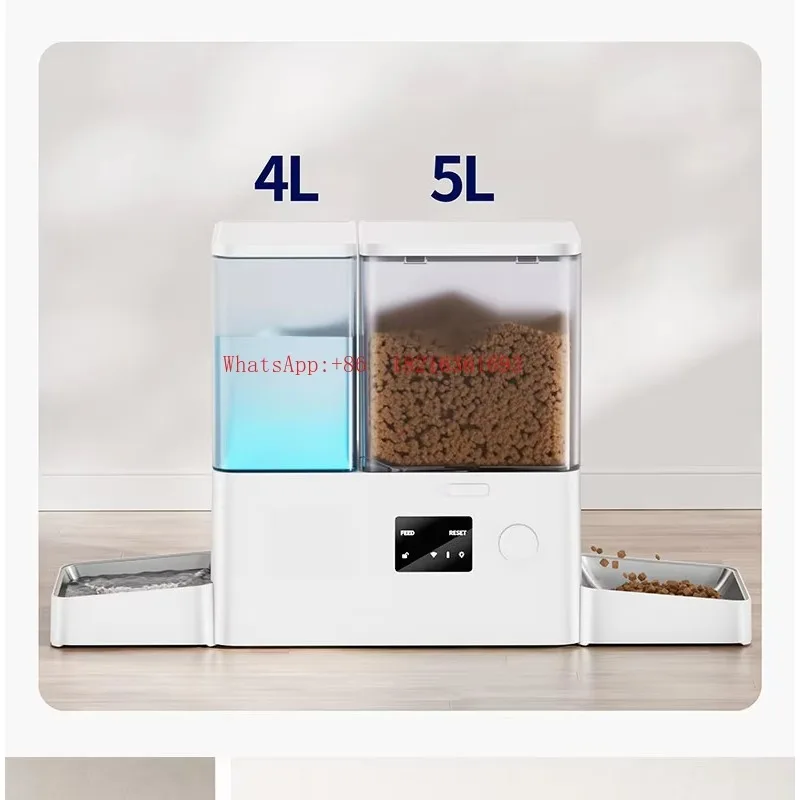 Limited Offer Automatic Feeder Cat Dog Food Pet Intelligent Feeding And Drinking Water All-in-one Machine Two-in-one Timing Qua