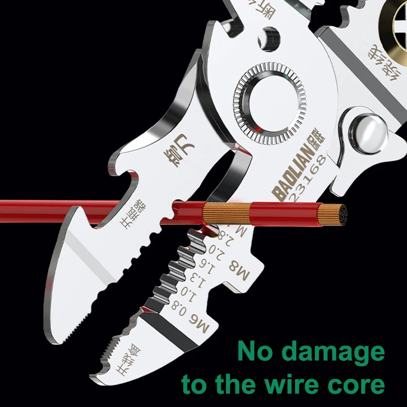 

Multifunctional Wire Stripper With Electrical Test Pen Cable Cutter Crimper Tool Design And Tester