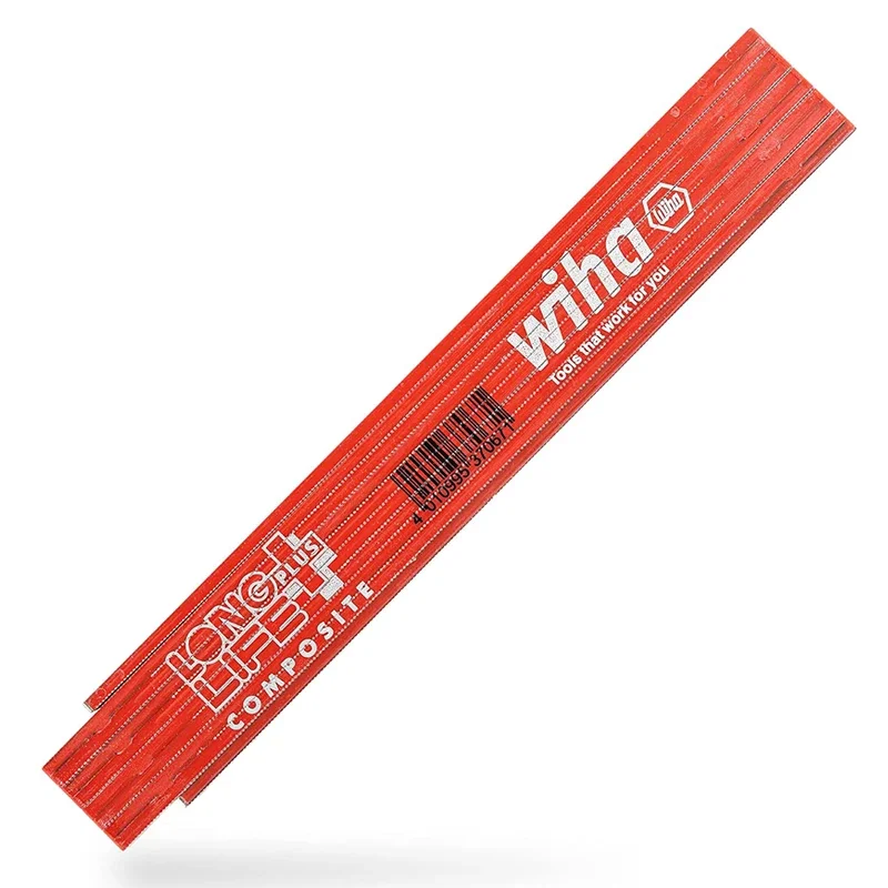 WIHA Folding Ruler Longlife Plus Composite 2m 10 Segments Woodworking Tool 37067