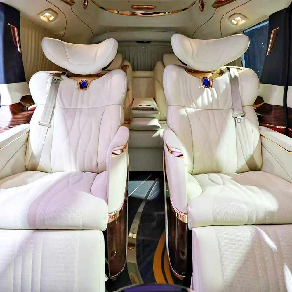 NEW 2024 VIP Multifunctional Luxury Aviation Seat Modification Interior Upgrade  Sprinter Vito  Hiace