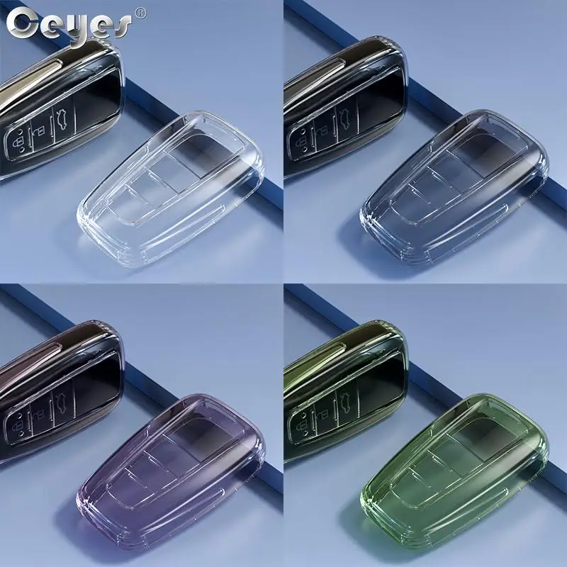 ТПУ чехол для автомобильного ключа чехол для Toyota Prius Camry 75 Corolla Hybrid C-HR CHR RAV4 XA 50 Fob Prado для Suzuki Swace брелоки чехлы