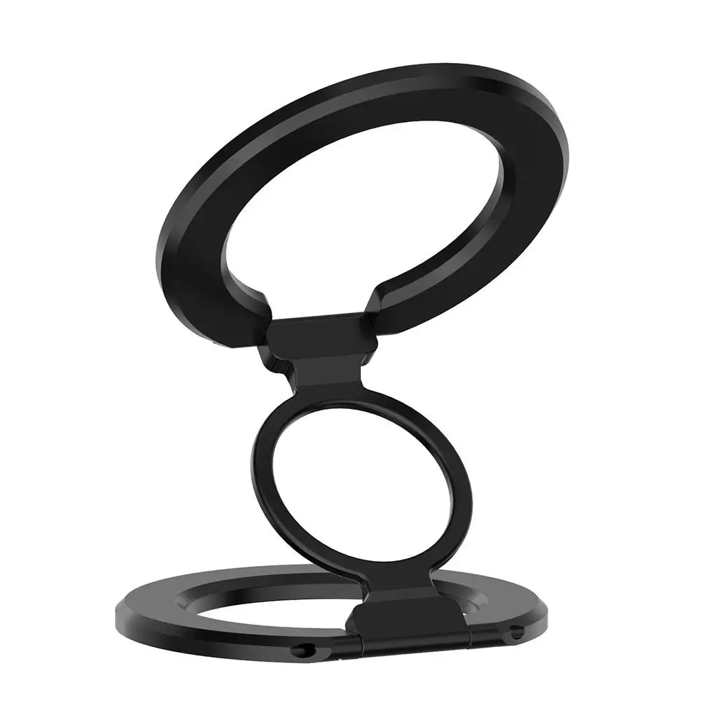 Faltbarer magnetischer Telefon halter 360 Rotation Ständer Magnet griff Ring für iPhone 15 14 Xiaomi