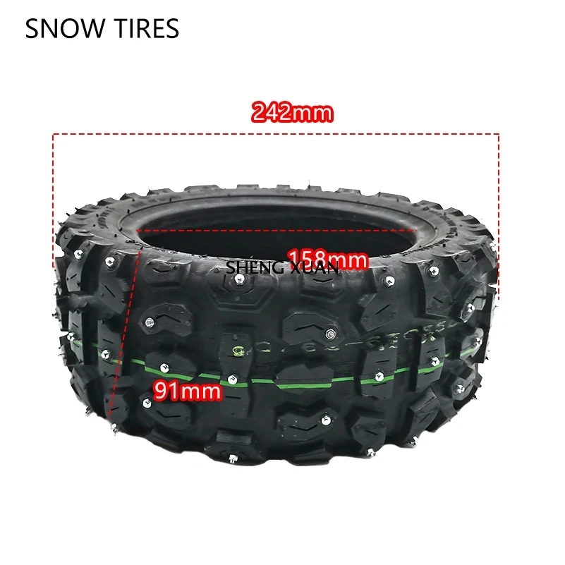 CST 90/65-6.5 Snow Tubeless Tire Fits 11 Inch Electric Scooter  Road or Off-Road