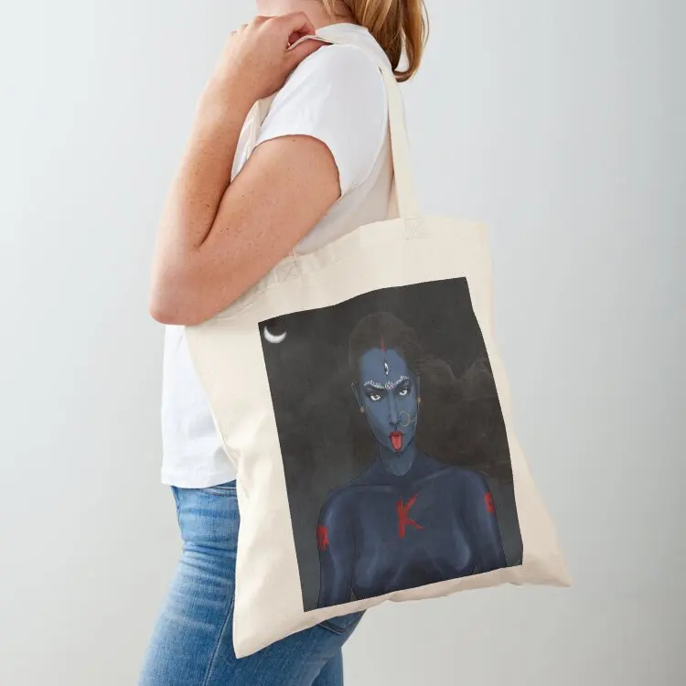 Ma kali Tote Bag Women's shopper bag eco bag folding Canvas Gift