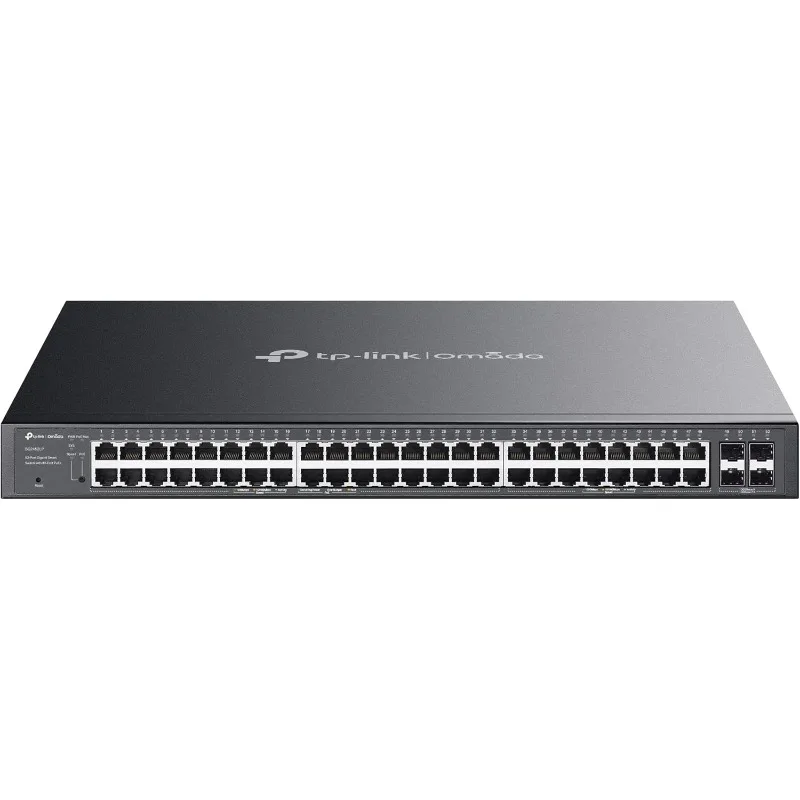 

48 Port PoE Gigabit Switch(SG2452L 2 PoE+ Ports, 16 Non-PoE Ports, 4 SFP Ports 0W Budget Omada Full Manage