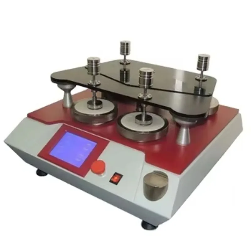 Artificial Leather Pilling Martindale Abrasion And Wear Test Machine/ Nine Heads Martindale Abrasion And Pilling Tester