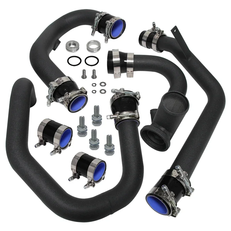 

Upgrade Front Mount Intercooler Piping w/Sensor & BOV Flange Fits for Volkswagen VW Jetta GL Golf GTI MKIV 1.8L Turbo 98-05
