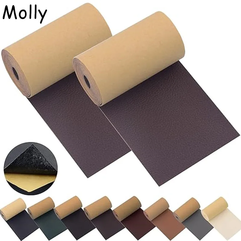 

3x60 Inch Leather Repair Patch Tape for Couch Car Seat Sofa Chair Self-Adhesive Leather PU Leather Sticker Vinyl Repair Patches