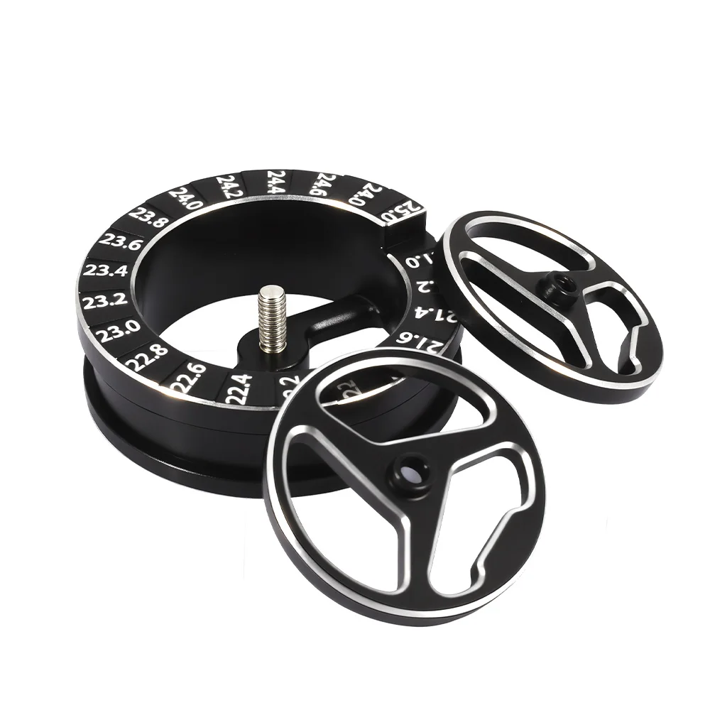 9IMOD RC الهيكل تدلى مقياس قياس دائرة تدلى قياس المدى 21-25 مللي متر ل 1/10 على الطريق بجولة صيانة السيارات ترقية #6