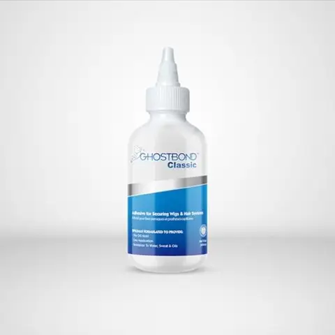 GHOSTBOND Classic Hair Replacement Adhesive - Invisible Wig Bonding Glue: Water and Oil-Resistant, Non-Toxic, Strong Hold For S