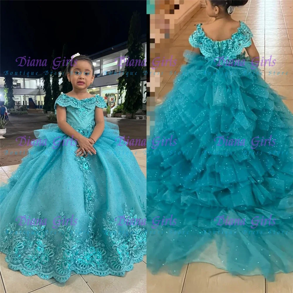 robe-de-demoiselle-d'honneur-verte-elegante-de-qualite-en-tulle-avec-des-appliques-moelleuses-pour-bal-de-mariage-princesse-fete-d'anniversaire-robes-de-bal-de-soiree