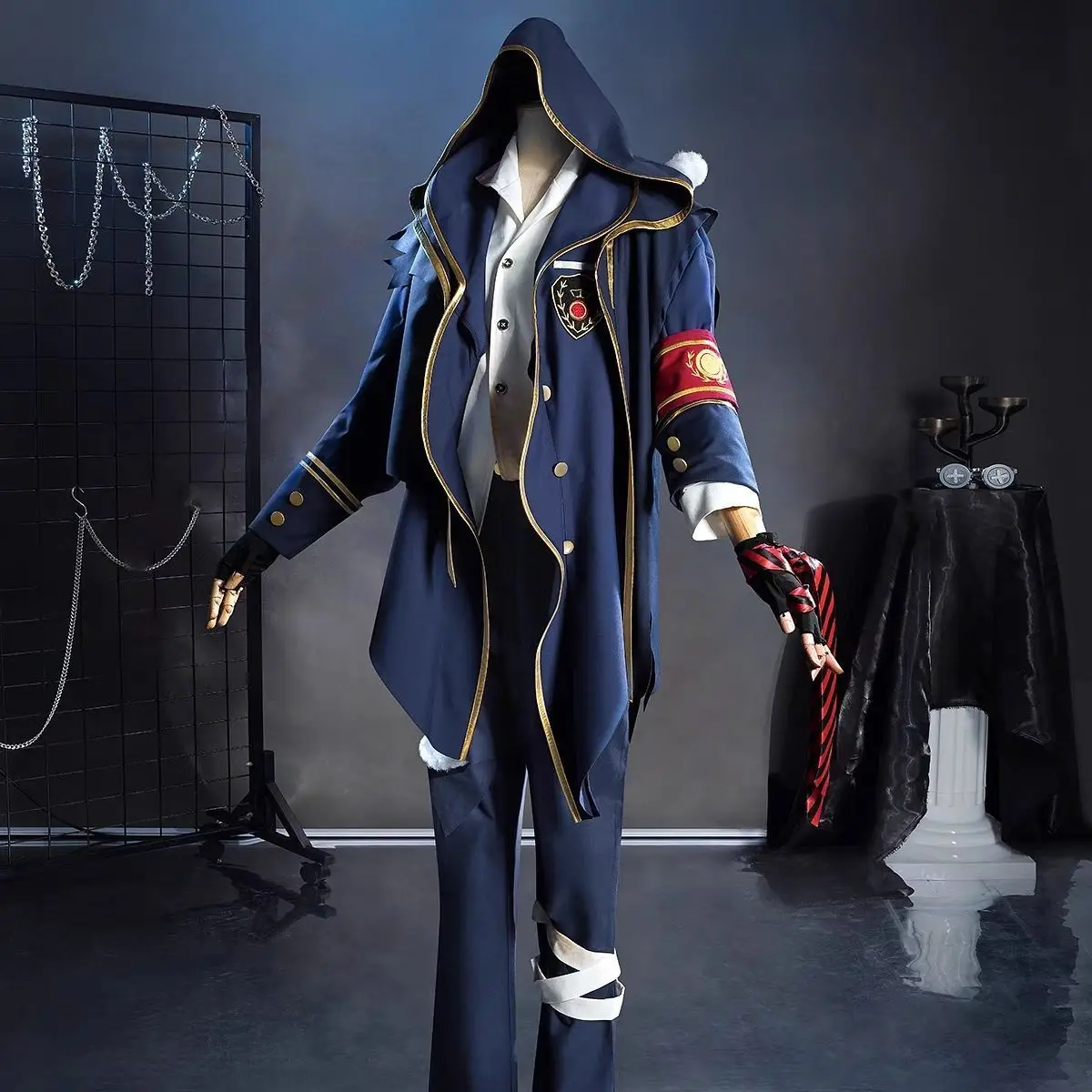 

Naib Subedar Mercenary Cosplay Costume Identity Ⅴ Cosplay Performance Unique Clothing Helloween Christmas Anime Animation Suit