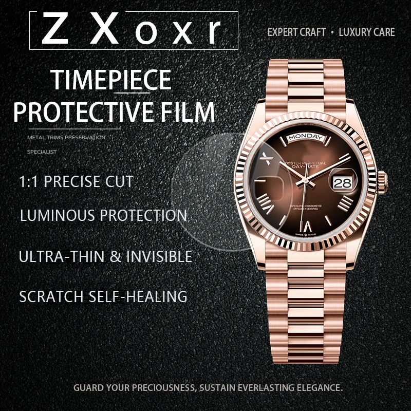 Watch Film for Rolex Day-Date 128235 Full Set Anti-fouling High-Transparent Protective Film