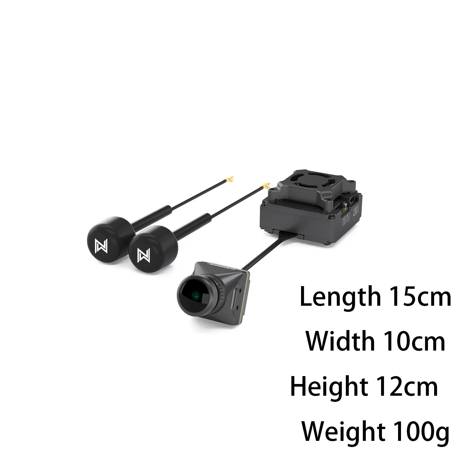 Walksnail Avatar GT Kit 2W High-Power Digital FPV System 1080P 100fps 5.8GHz VTX with Camera for RC Long Range Racing Drone