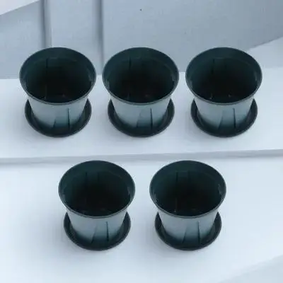 

5 Sets Nursery Pots for Plants Root Control Flower with Drainage Large Transplanting