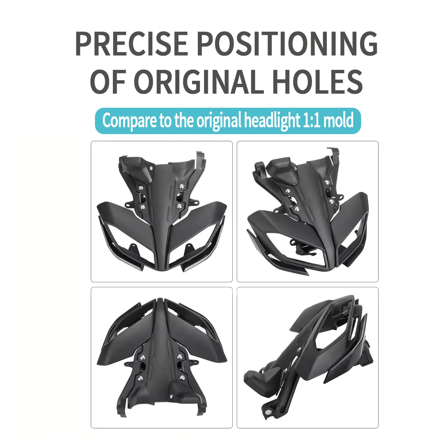 For YAMAHA MT 09 Headlight Assembly MT09 MT-09 2013 2014 2015 2016 Headlight Cover Protective Shell Frame Upper Fairing