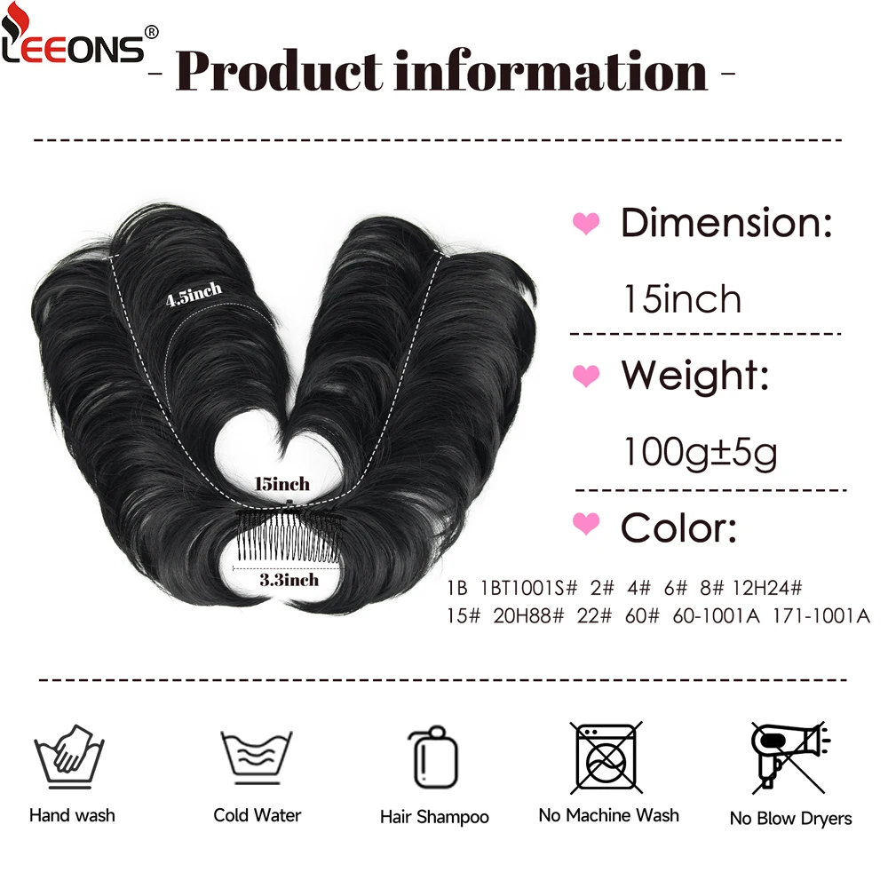 Women's Adjustable Ponytail Scrunchie Hairpiece, Short Extension