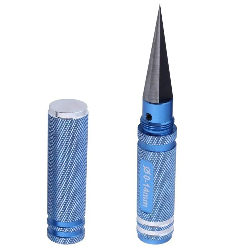 

1pc 0-14Mm Stainless Steel For Rc Shell Hole Opener Aluminum Guard Hollow Handle Drill Tool Reamer Rc Car Reamer Car Shell