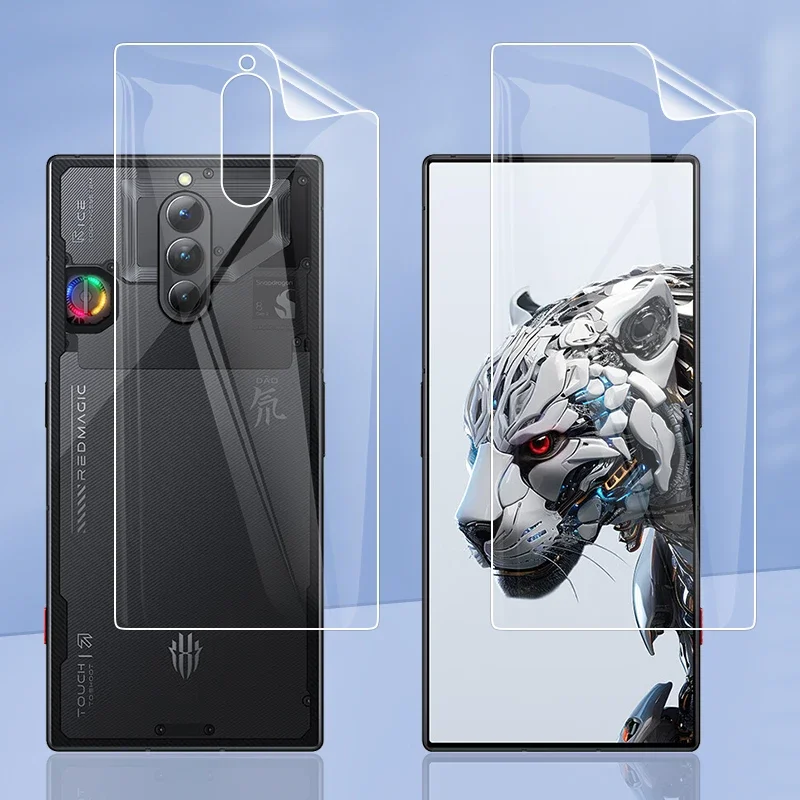 ل ZTE النوبة الأحمر ماجيك 8S Magic8S برو زائد واضح بولي TPU ماتي المضادة لبصمات الأصابع هيدروجيل غطاء كامل لينة واقي للشاشة فيلم