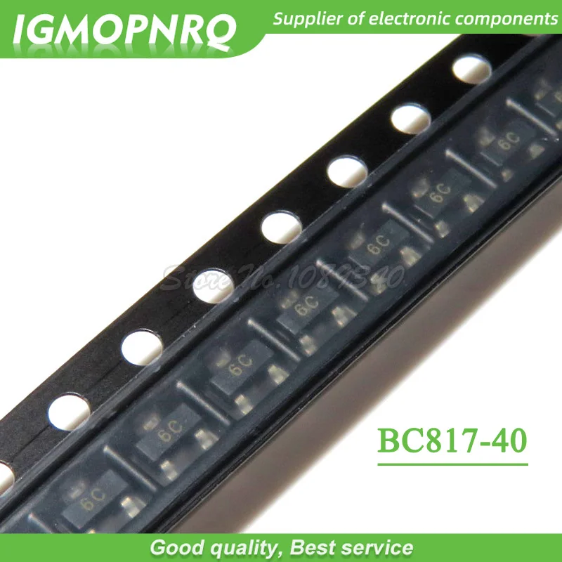 100pcs BC817-40 BC817 SOT23-3 Bipolar Transistors - BJT Transistor 300mW   new original