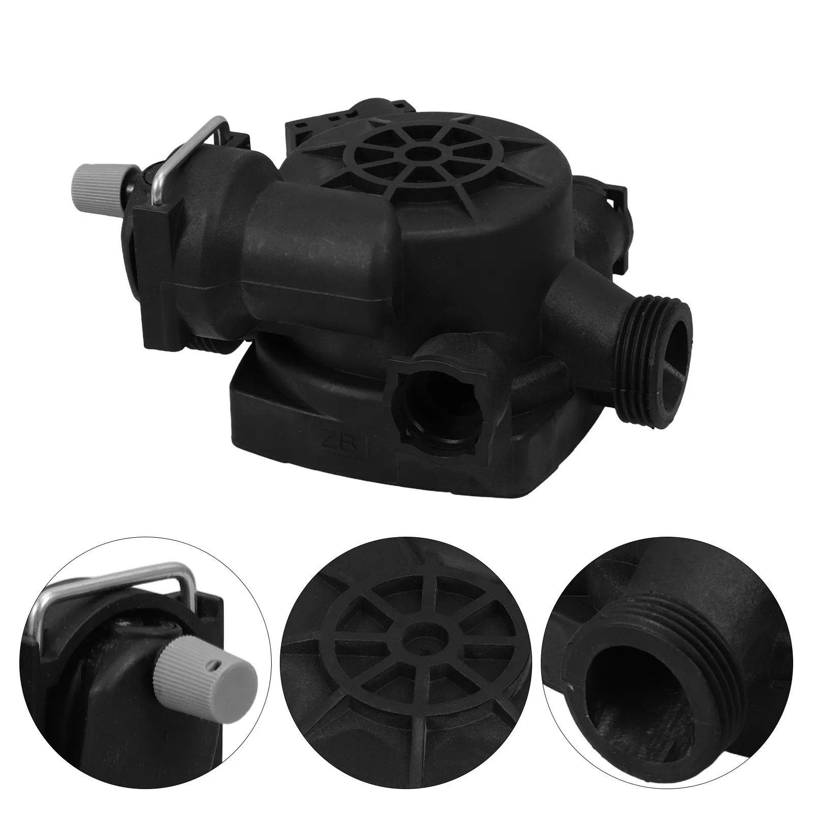 Boiler Pump Housing Gas Boiler Heating System Pump Head Replacement Integrated Air Vent Leak Proof Water Heater Components