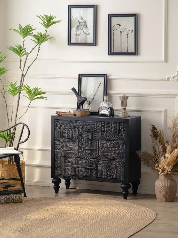 

Витрина-шкаф для кофейни, прикроватный шкафчик для ресторана, тумба для прихожей с выдвижными ящиками