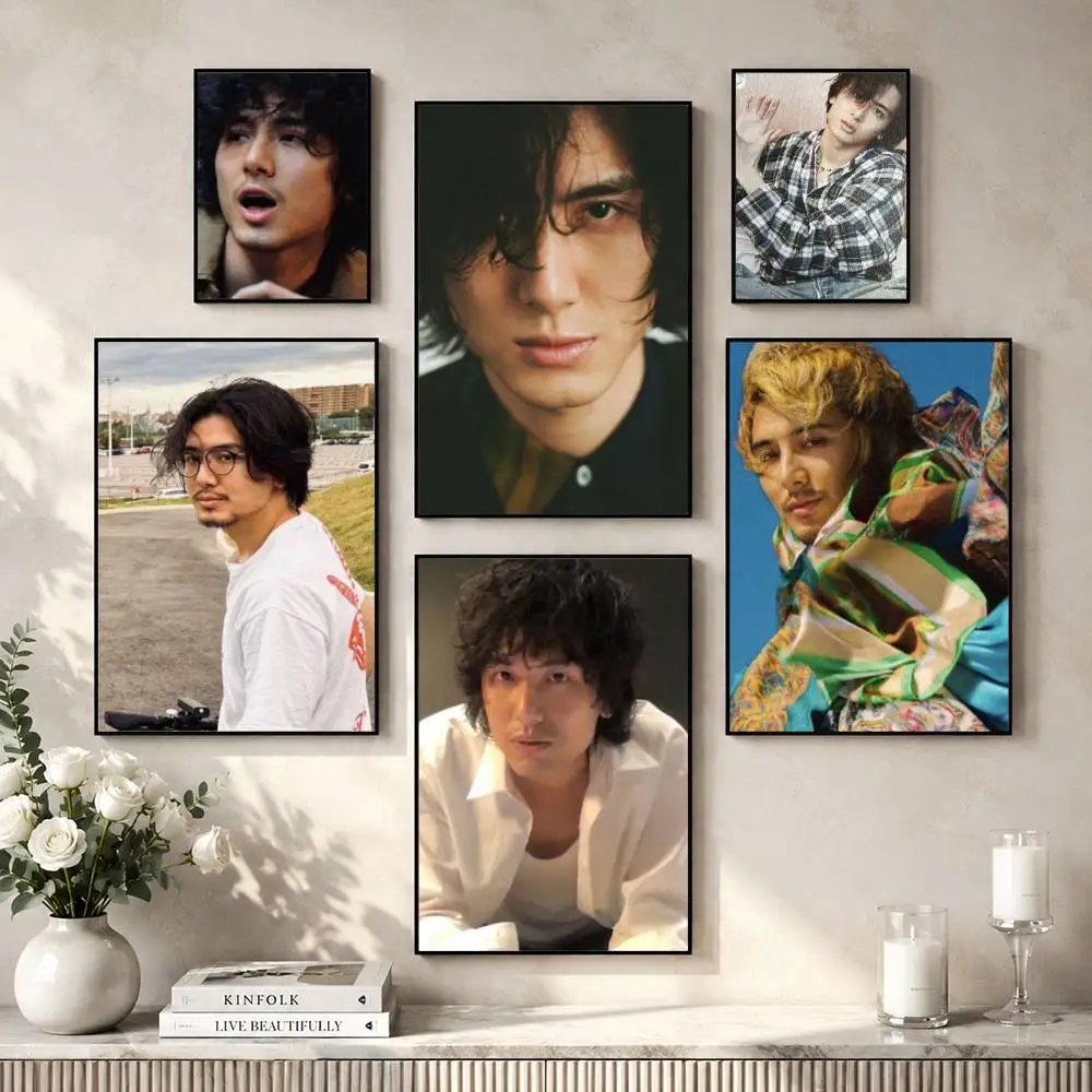 2026 Singer F-Fujii Kaze Poster Versatile HD Waterproof Wall Art Self-Adhesive Decor for Any Space Ideal Gift
