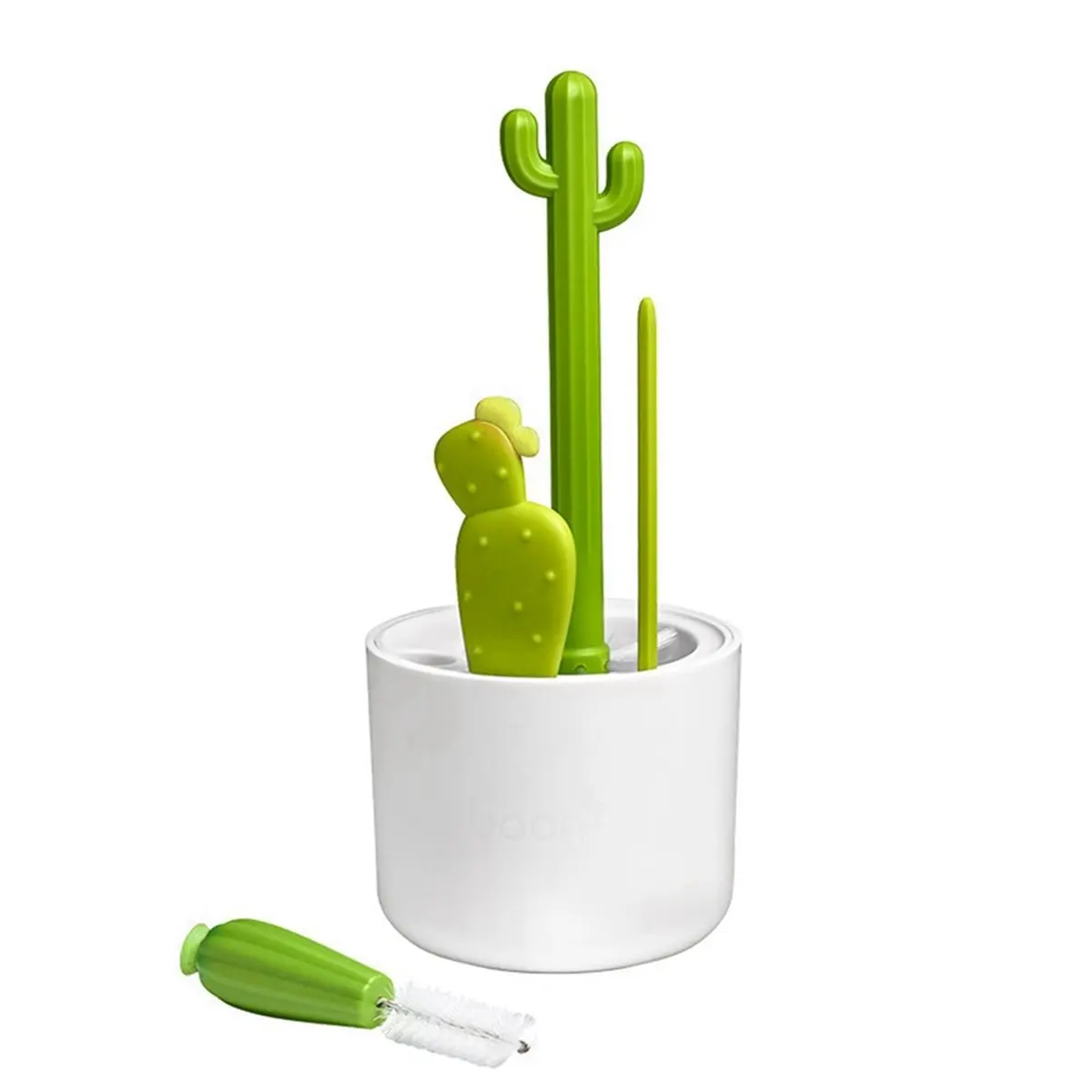 [new] Cactus Bottle Brush, Straw Brush, Multifunctional Cleaning Brush Set, Full-Angle Cleaning
