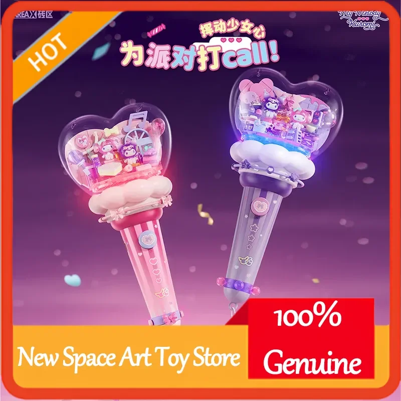 

Набор строительных блоков Areax Sanrio Kuromi Melody, игрушка-пазл в закрытой коробке, украшение для стола, подарок на день рождения для друзей