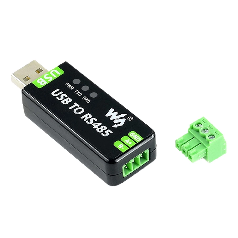 

USB to RS485 Serial Converter RS485 Communication Module 300-921600Bps Built-in ESD Protection Circuit