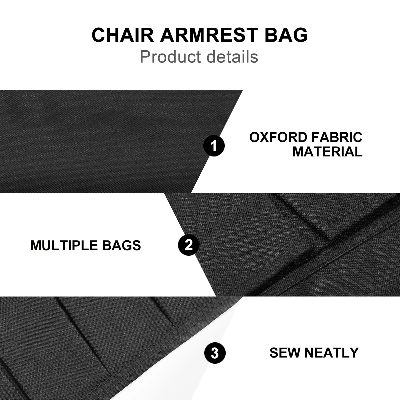 

Ганайзер для хранения с дистанционным управлением, ткань Оксфорд, несколько карманов, моющийся, для дома, общежития, офиса, прикроватная тумбочка, диван, стул, подлокотник, сумка