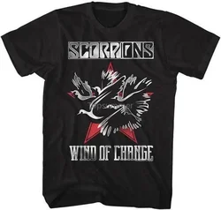 Scorpions Wind Of Change Adult T Shirt Heavy Metal Music