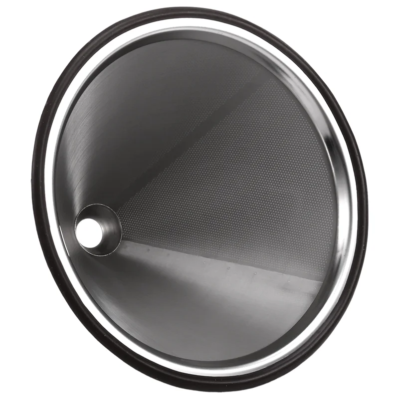 【Popular】Coffee Pouring Filter Reusable Stainless Steel Coffee Dripper Paperless Coffee Filter For Sustainable Brewing