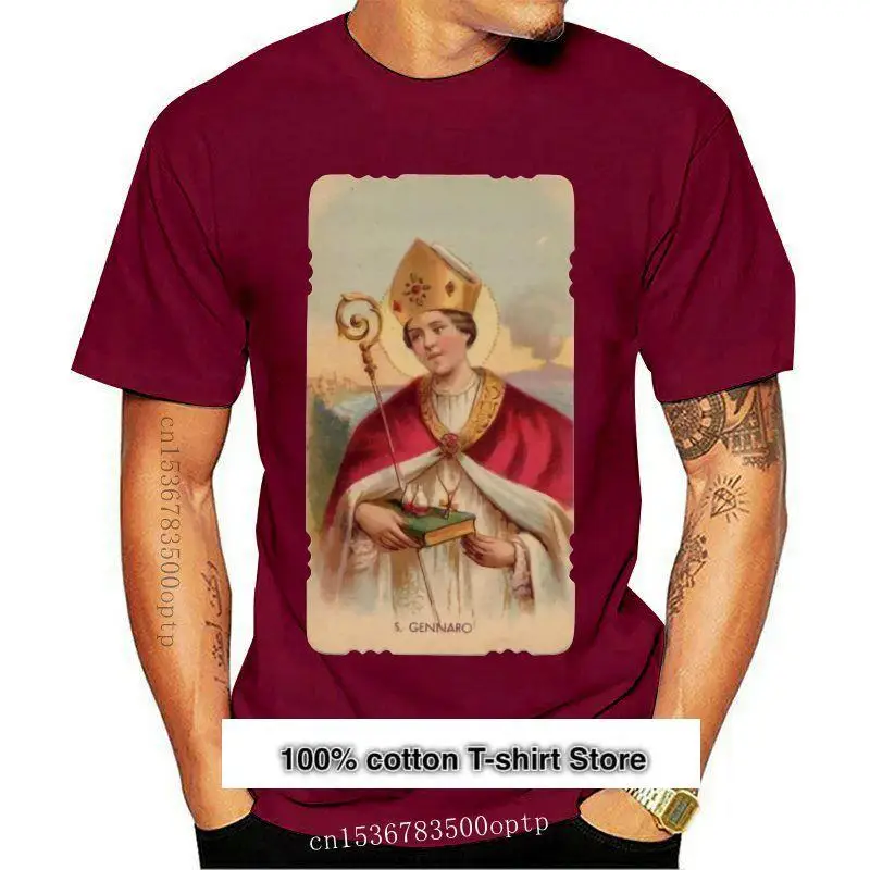 Camiseta SAN GENNARO PATRONO NAPOLI mirapolo SANGUE JANUARIUS 1