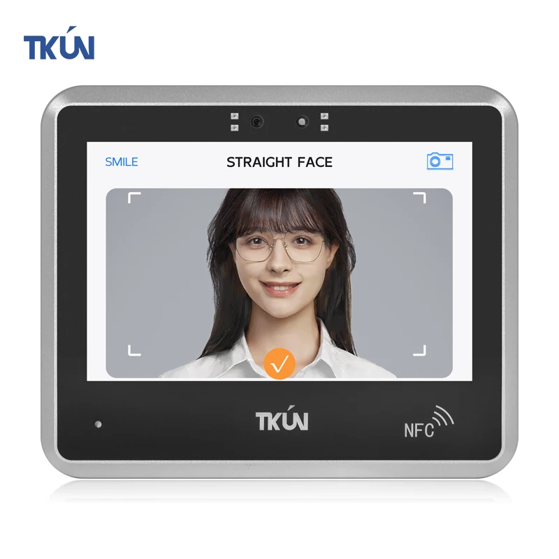 PC com painel de toque industrial tudo-em-um de 8 polegadas Android 12 RK3588S A76 + A55 Câmera NFC Smart Home Tablet PC montado na parede