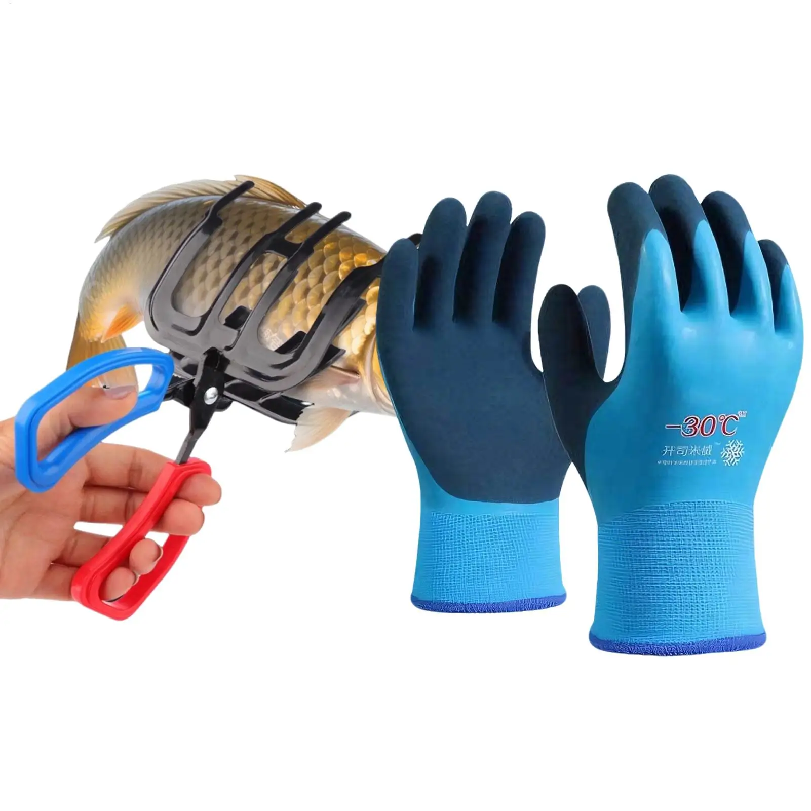 

Рыболовные плоскогубцы, многофункциональный металлический захват для рыбы с резаком для морской пресноводной лодки для зимней рыбалки, ловли краба на открытом воздухе