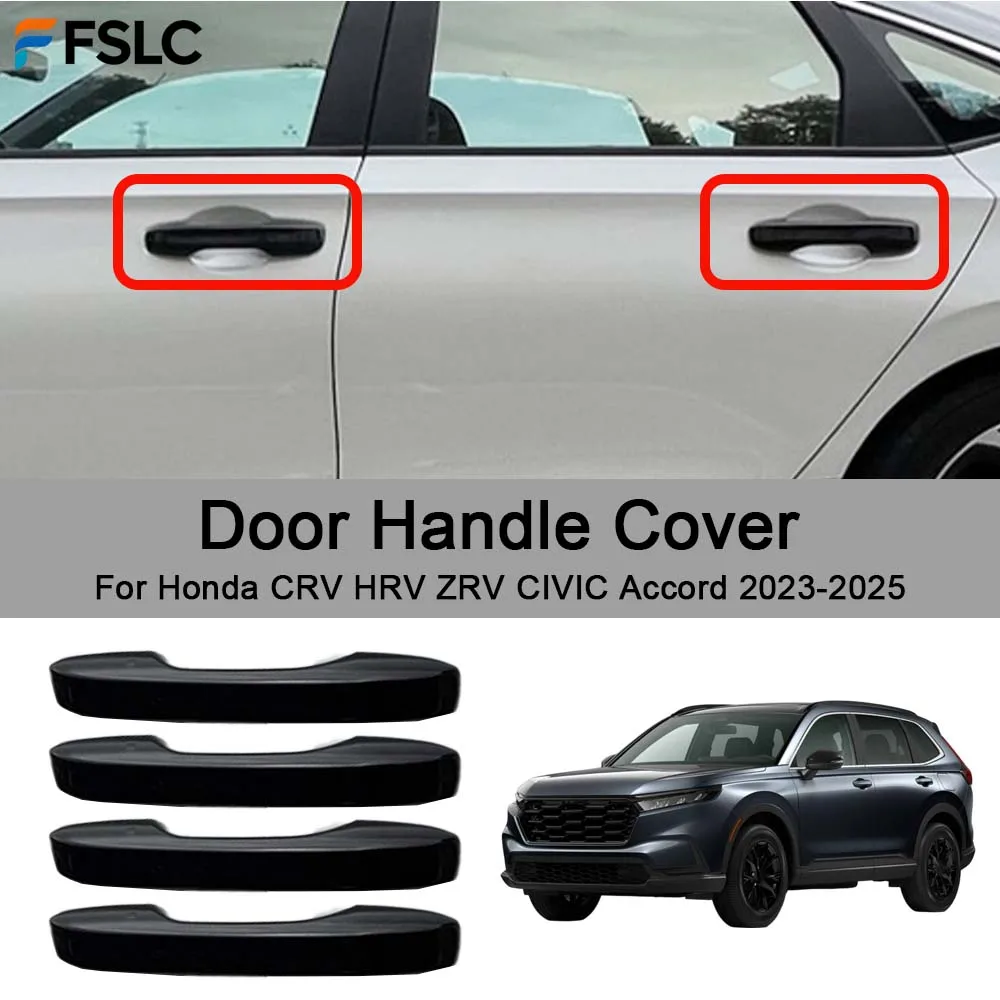 

Car Decoration Door Handle Cover For Honda CRV HRV ZRV CIVIC Accord 2023-2025 Cars Accessories Upgrade Modify A Car