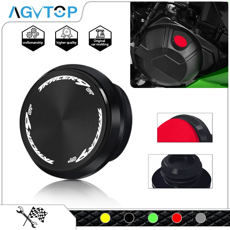 For TRACER 9/GT 2021-2024 TRACER900 TRACER900GT 2018-2024 Motorcycle CNC Engine Plug Cover Engine Oil Cap tracer9gt 900 900gt