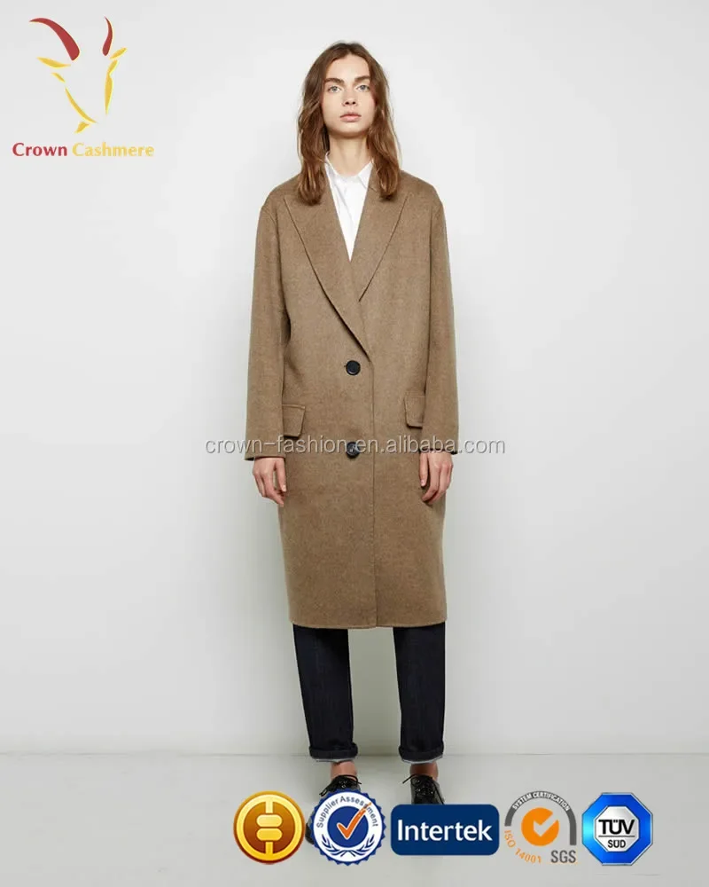 High Quality New Winter Women's Coat Casual Ladies Woolen Jackets Cashmere Overcoat