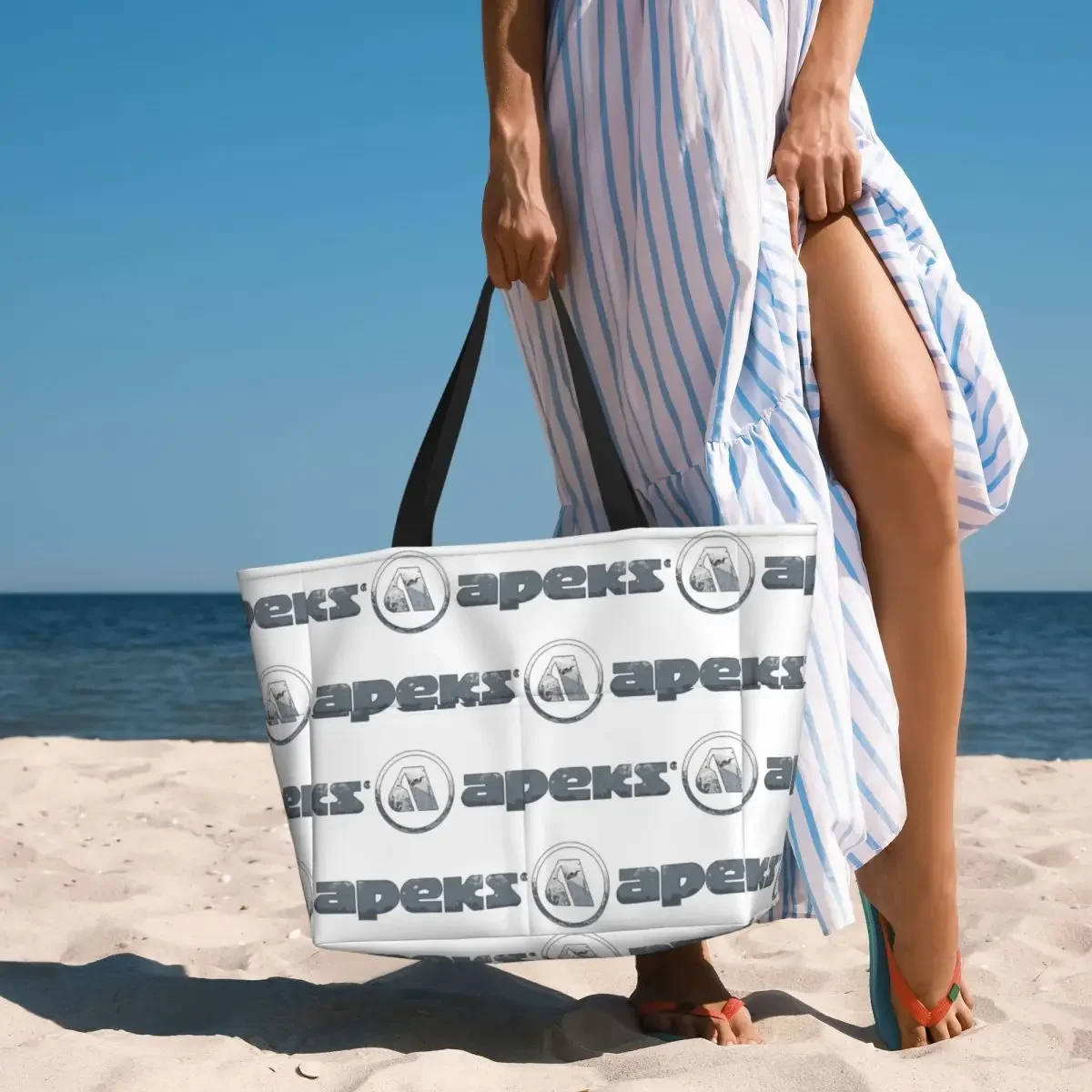 Lacks Of Apeks Essential Beach Tote Bag Sport Gym Yoga Duffle Large Tote Bag Women Travel Bag Fitness bag