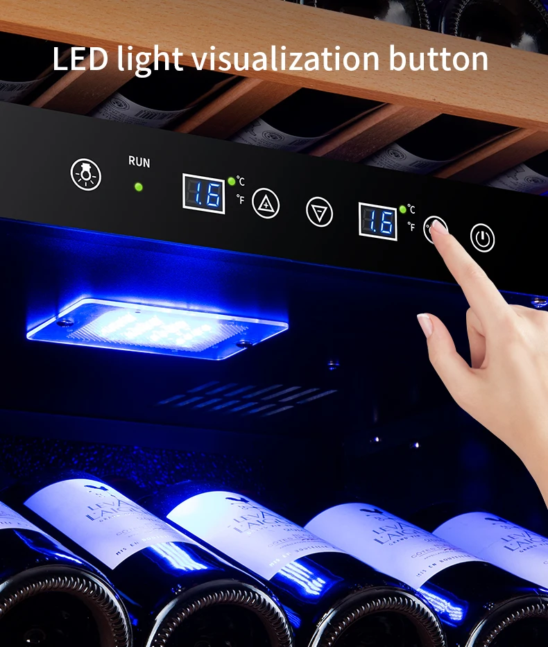JiuFu Home Wine Cellar Cooling Unit Display Wine Cabinet Luxury Refrigerator Wine Beverage Coolers