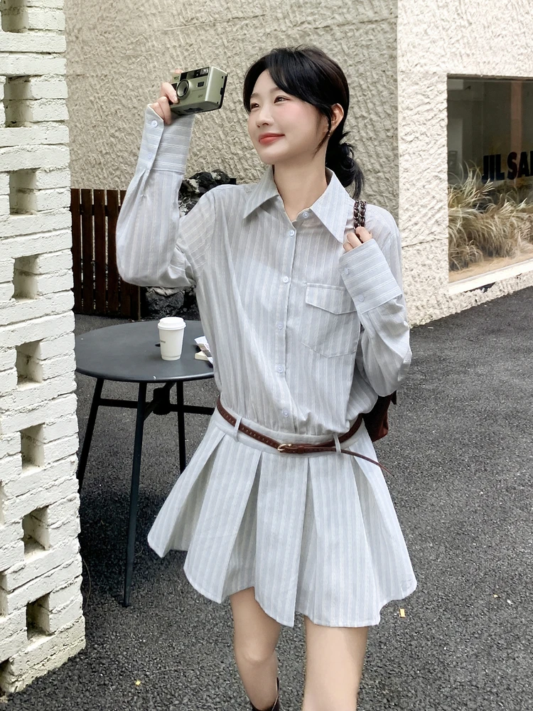 coreen-sle-college-vent-ensemble-femmes-automne-nouveau-design-sens-petite-ence-raye-irt-jupe-plissee-deux-pieces-ensemble