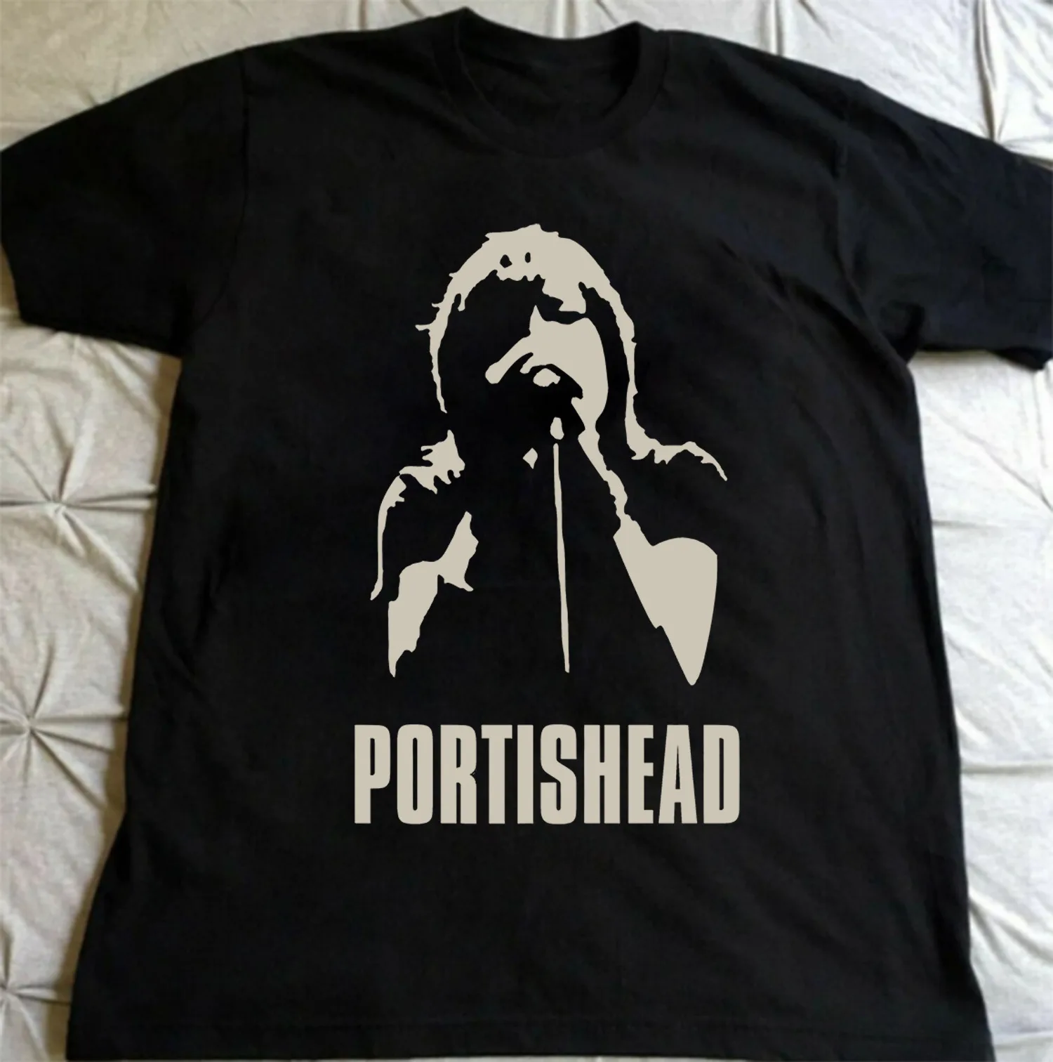 

Классическая футболка PORTISHEAD с коротким рукавом для мужчин и женщин, унисекс, II187