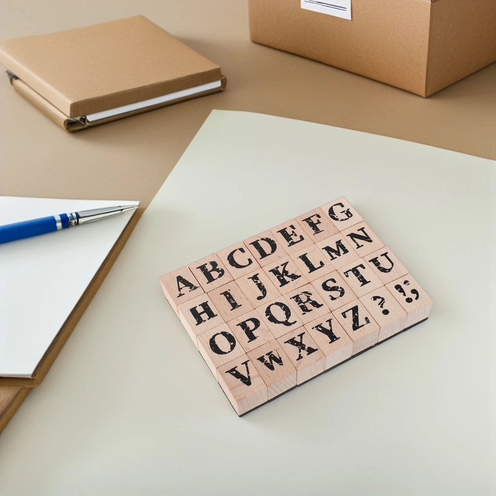 

Vintage Style Wooden Stamp DIY Craft Seal for Journal Scrapbooking Retro Decorative Printing Tool Handmade Gift