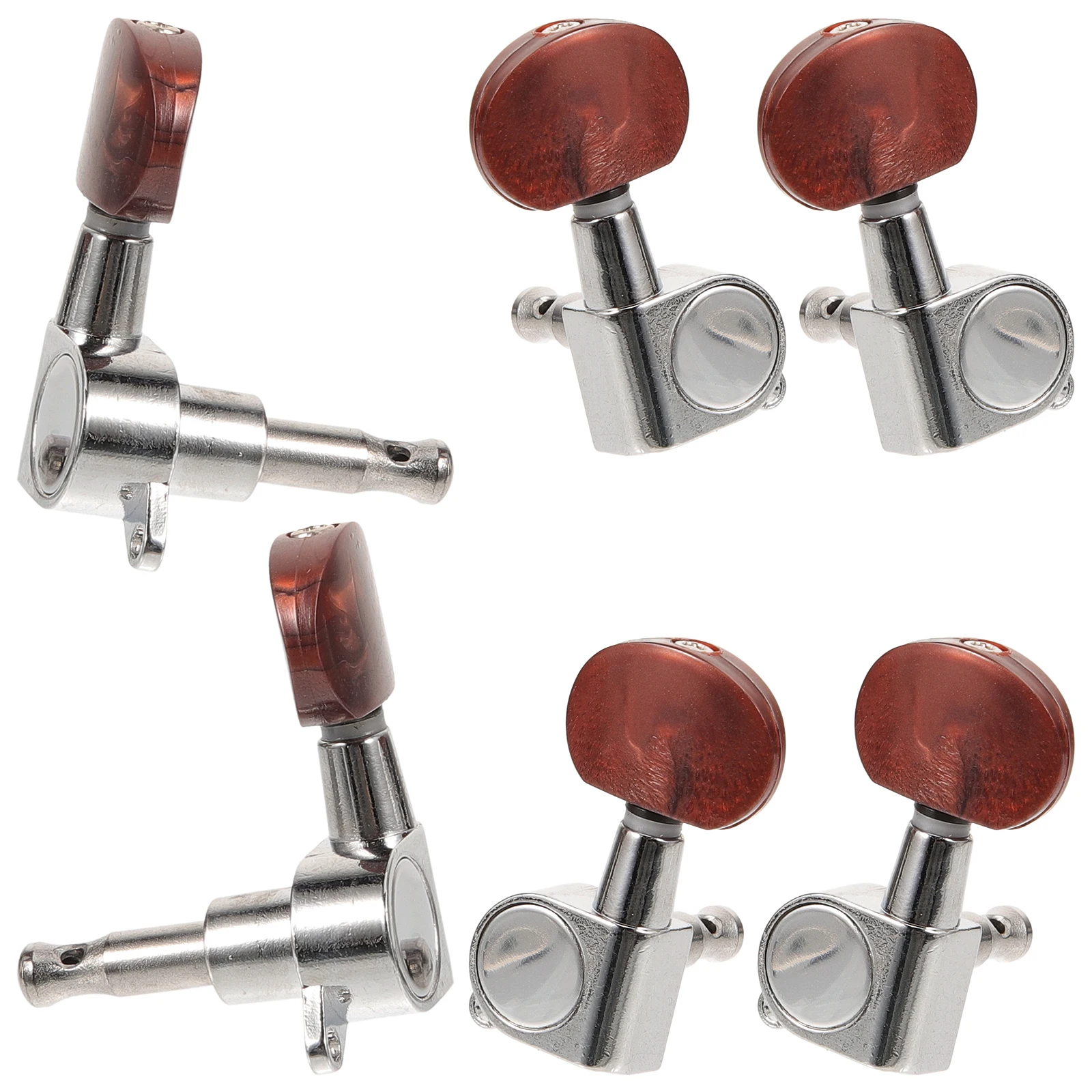 

Sealed Guitar Tuning Pegs Zinc Alloy Material Universal Fit for Acoustic and Electric Guitars High Stability Easy Installation