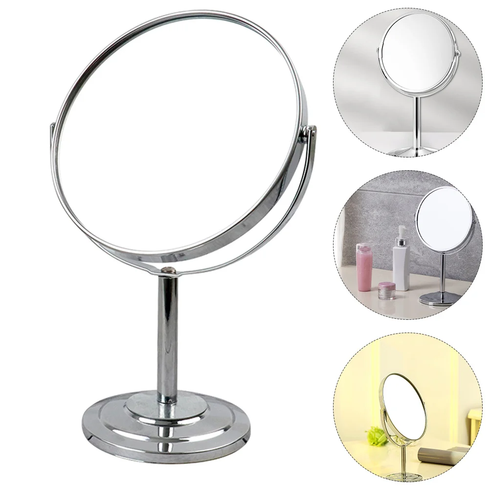 1 szt. Lusterko kosmetyczne powiększające 10X, dwustronne, obrotowe o 360 stopni, lusterko stołowe do sypialni, toaletki, do pielęgnacji skóry