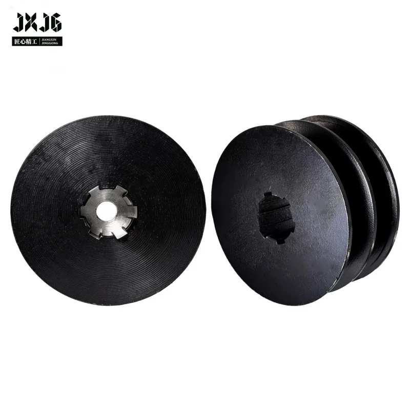 XMSJ 25 Double Groove Spline Pulley 170F 173F 178F 186F 192F Diesel  Engine Micro Tiller Replacement Parts